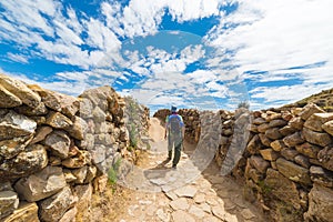 Adventures on Island of the Sun, Titicaca Lake, Bolivia