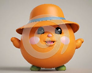 The Adventures of Tubby Tangerine: The Hat-wearing Citrus\