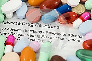 Adverse drug reactions pills narcotics illegal drugs reaction overdose