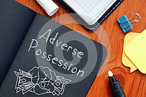 Adverse Possession is shown using the text photo