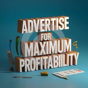 Advertise for Maximum Profitability photo