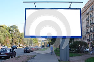 Advertisement board