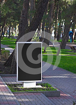 Advertisement hoarding