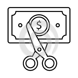 Advertisement  Line Style vector icon which can easily modify or edit