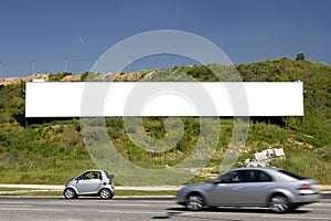 Advertising billboard blank 1