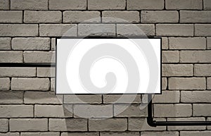 Advertising box display wall