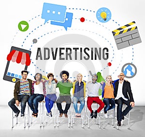 Advertising Commercial Marketing Branding Concept