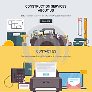 Advertising construction services