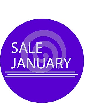 ADVERTISING ICON FOR YOUR PRODUCT SALE JANUARY