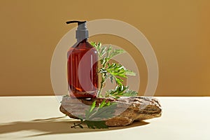 Advertising photo for cosmetic or product with ingredient