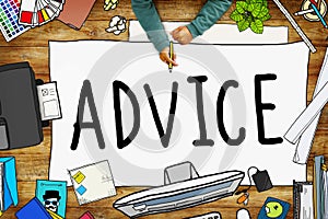 Advice Advisor Consultant Support Assistance Concept