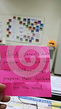 Advise parents pink widom