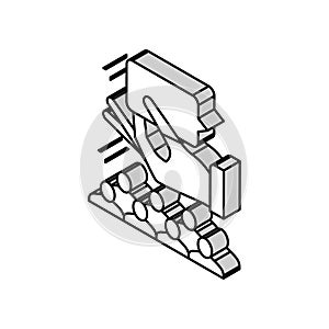 advisory boards and mentors isometric icon vector illustration