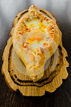 Adzharian khachapuri