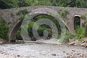 Adzi-pasa bridge in Montenegro Podgorica photo