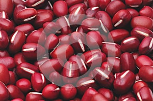 Adzuki Bean, red, texture, pattern background  photo