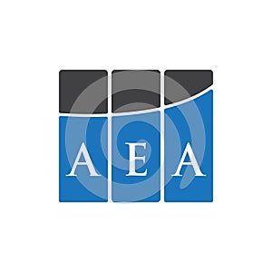AEA letter logo design on black background.AEA creative initials letter logo concept.AEA letter design