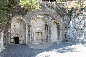 Tombs Caves in Beit Shearim, northern Israel