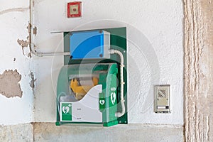 Aed Defibrillator Box