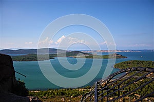 Aegean sea from Ayvalik Turkey.