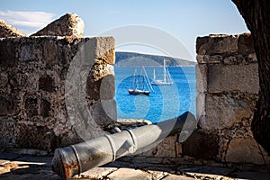 Aegean Sea from the Bodrum Castle