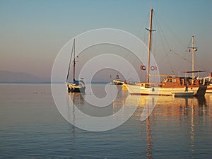 Aegean Sea in Bodrum city