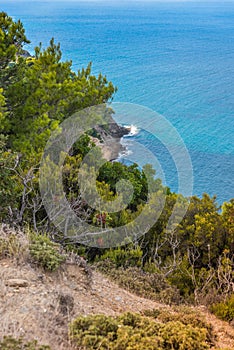 Aegean Sea, Skiathos, Greece. landscape.