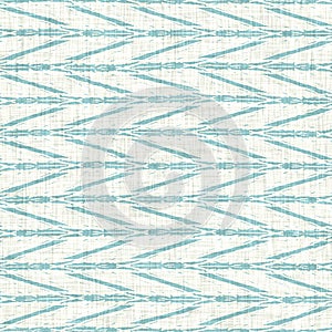 Aegean teal liner stripe patterned linen texture background. Summer coastal living style home decor fabric effect. Sea