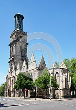 Aegidienkirche in Hanover Germany roofless church war memorial photo