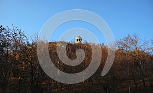 Aeolus Harp In Autumntime. Pyatigorsk Landmarks And Monuments