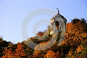 Aeolus Harp In Autumntime. Pyatigorsk Landmarks And Monuments