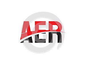 AER Letter Initial Logo Design Vector Illustration photo