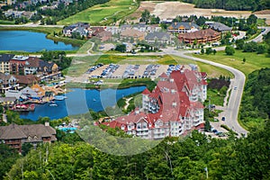 Blue Mountain resort and village during the summer in Collingwood, Ontario photo