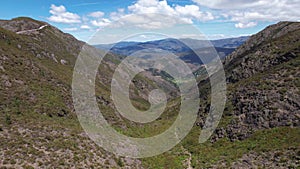 Aereal View from Serra da Arada, located in Portugal