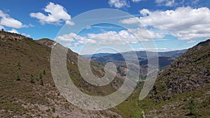 Aereal View from Serra da Arada, located in Portugal