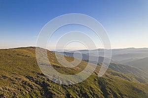 Aereal View from Serra da Freita, located in Portugal