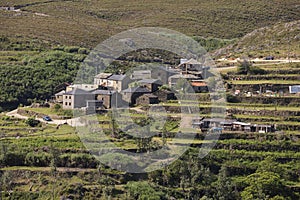 Aereal View from Serra da Freita, located in Portugal