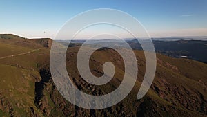 Aereal View from Serra da Freita, located in Portugal