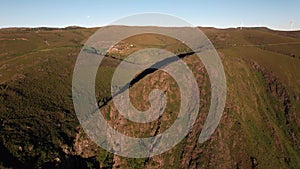 Aereal View from Serra da Freita, located in Portugal