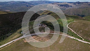 Aereal View from Serra da Freita, located in Portugal