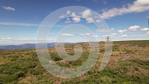 Aereal View from Serra da Freita, located in Portugal