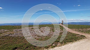 Aereal View from Serra da Freita, located in Portugal