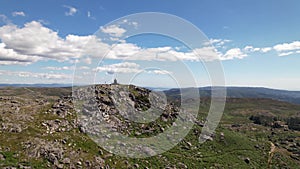 Aereal View from Serra da Freita, located in Portugal