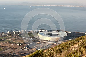 Aereial view of Green Point Stadium