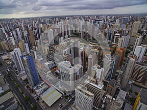 Aeria view of the city of Fortaleza, CearÃ¡, Brazil.