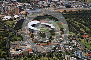 Aerial adelaide oval photo