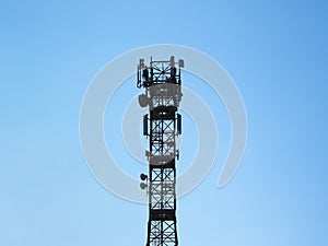 Aerial antenna tower