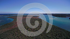 Aerial Australia Kalimna West Rigby Island SE Coast April 2018 Sunny Day 30mm 4K Inspire 2 Prores