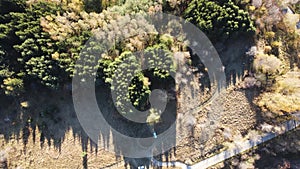 Aerial Autumn of Vitosha Mountain, Bulgaria