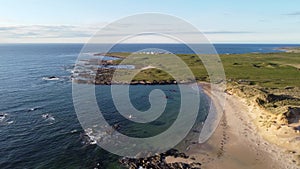 Aerial of Ballyhiernan Bay